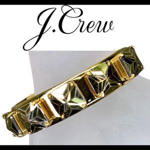Nwt J.Crew gold bangle bracelet costume jewellery